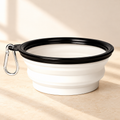 Gamelle pliable de voyage — Blanc, 650 ml — studio