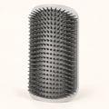 Brosse d’angle pour chat — son coin de frottement — visuel de présentation créé par IA, modèle à confirmer