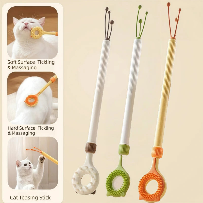 Jouet rétractable deux-en-un pour chat