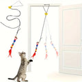 Jouet suspendu coloré pour chat