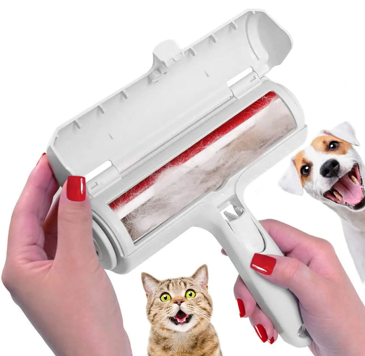Rouleau anti-poils réutilisable pour textiles